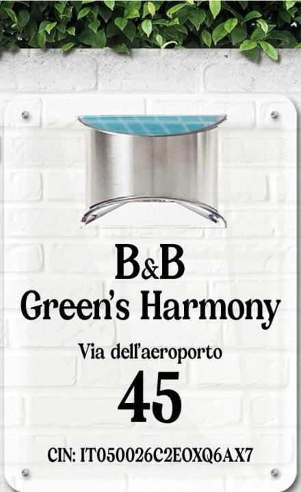 B&B Green'S Harmony Пиза Экстерьер фото